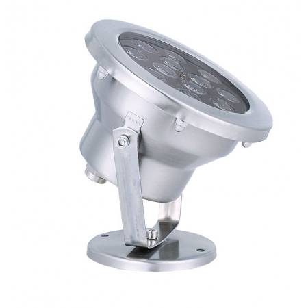 Reflektor podwodny LED  PXYH170G 12 / 15 / 18 / 27 / 36 Watt, dowolny kolor + RGB  IP68 stal nierdz.